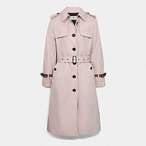 Coach embroidered trench